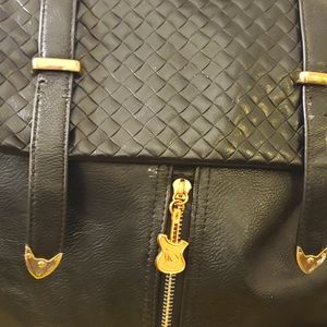 Black crossbody/backpack/shoulder Hobo bag purse